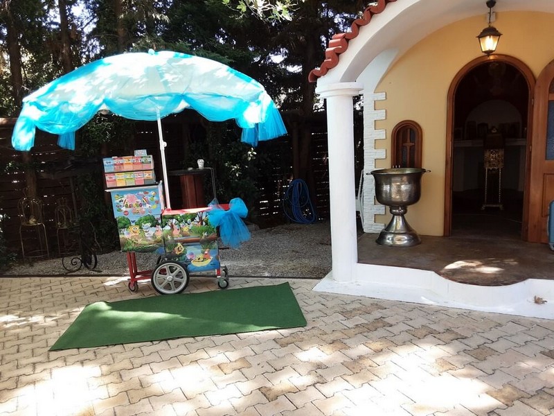 RAINBOW POP CORN AND COTTON CANDY